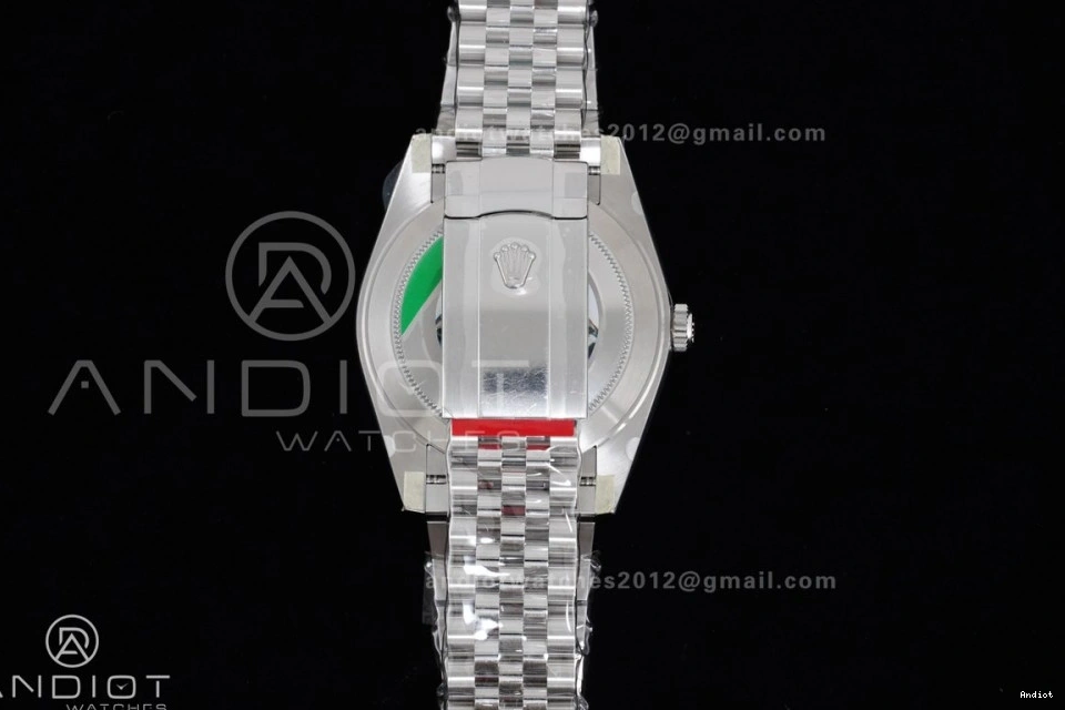 SS OnTrend on Best Datejust Gray Bracelet Roman Green 1:1 41 Clean SH 904L SS Steel 657 Edition Dial 0808